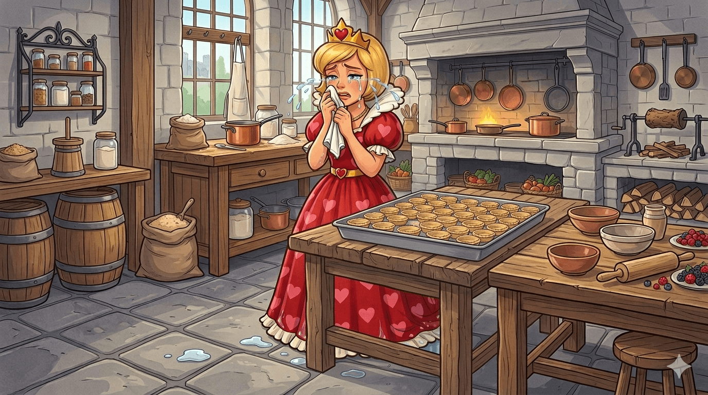 Queenie in the Kitchen